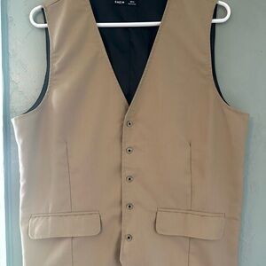 Suit tan suit SHEIN vest and pants $10